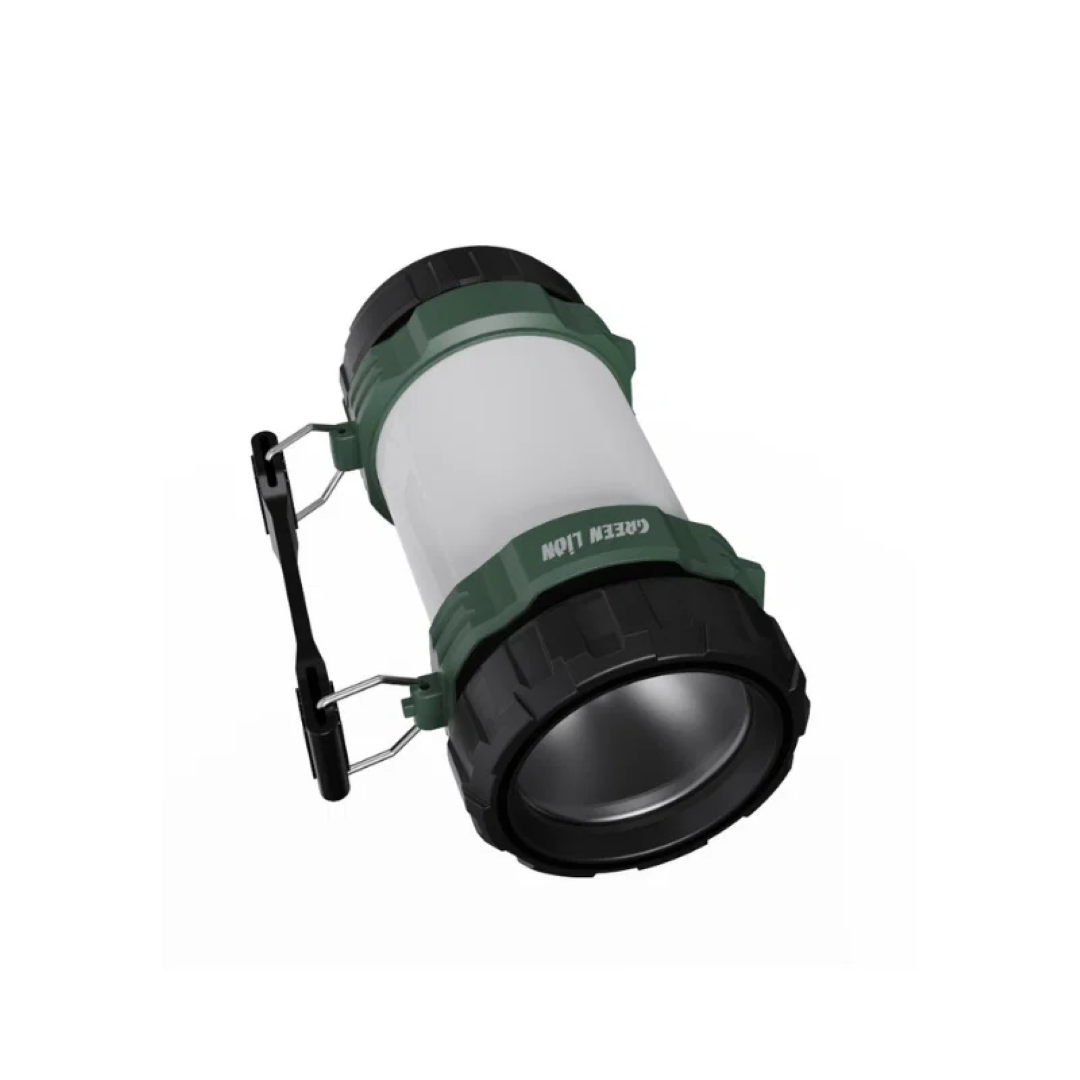 GREEN LION 2IN1 CAMPING LIGHT 3000MAH 200ML B/W/G